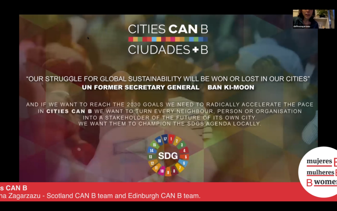 Webinar – “Cities CAN B as an approach and innovation to ignite a culture of impact for place-based systems change”