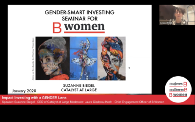 Webinar – Impact Investing with a GENDER Lens