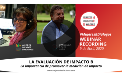 Webinar – La Evaluación de Impacto B y la importancia de promover la medición de impactos