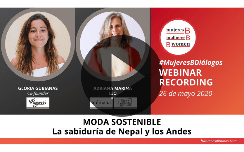 Webinar – MODA SOSTENIBLE. La sabiduría de Nepal y los Andes