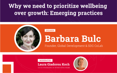 #Wellbeing over growth: Emerging practices